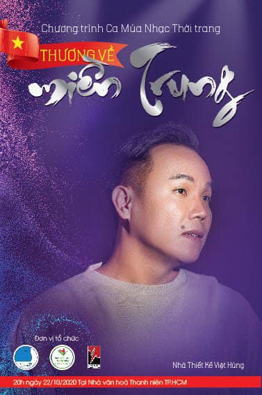 Nhà thiết kế Nguyễn Việt Hùng cùng nhiều bạn bè tổ chức chương trình ca nhạc gây quỹ Thương về miền Trung. Ảnh: FBNV