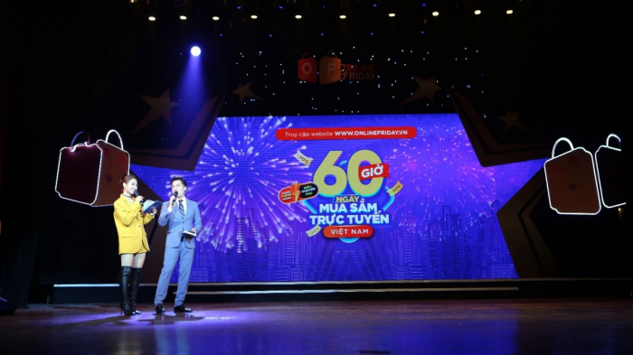 Sự kiện Ngày mua sắm trực tuyến Việt Nam 2020. Ảnh: VOV