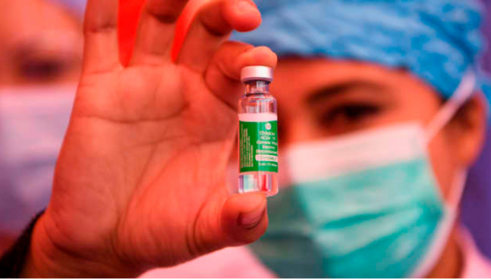 Vaccine liều 1 của AstraZeneca có tác dụng tới 3 tháng. Ảnh CNBC