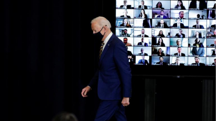 Tổng thống Joe Biden cho rằng quân đội Myanmar nên từ bỏ quyền lực và thả người bị bắt. ẢNh: Reuters
