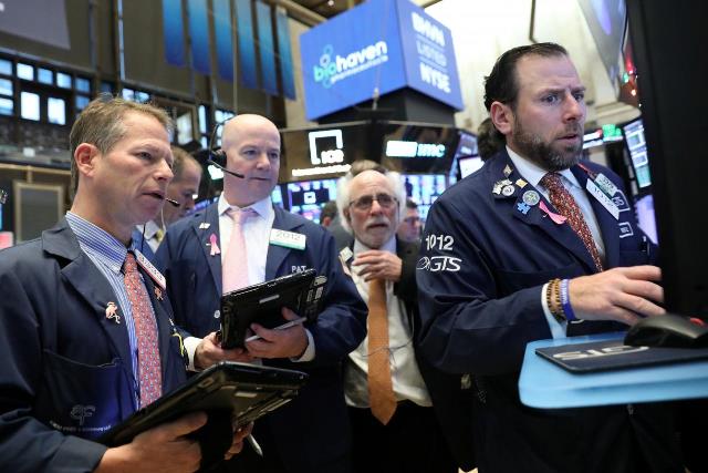 Cổ phiếu công nghệ kéo S&P 500 đi xuống trong phiên giao dịch hôm nay tại thị trường Phố Wall. Ảnh: T.L