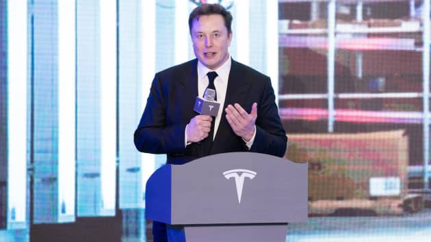 Elon Musk, CEO của Tesla. Ảnh: Getty Images