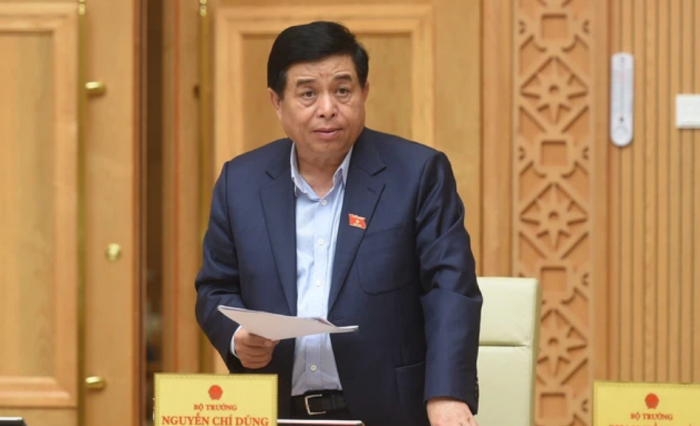 Bộ trưởng Bộ Kế hoạch và Đầu tư Nguyễn Chí Dũng. Ảnh: VGP