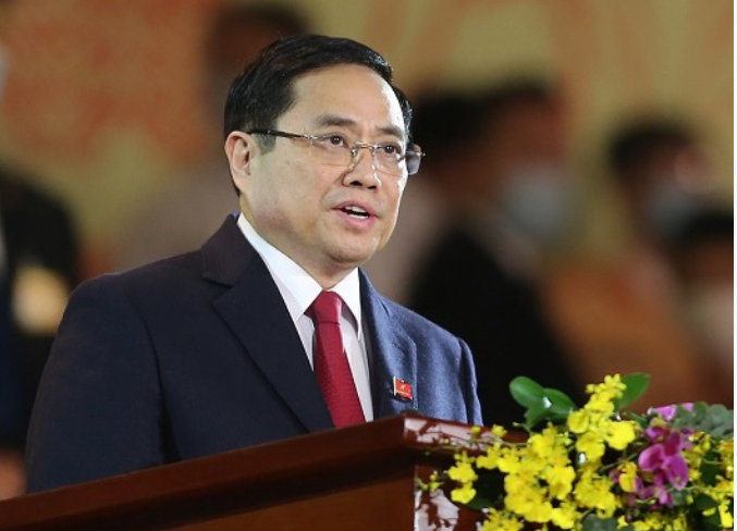 Đồng chí Phạm Minh Chính được đề cử để Quốc hội bầu Thủ tướng Chính phủ. Ảnh: VGP