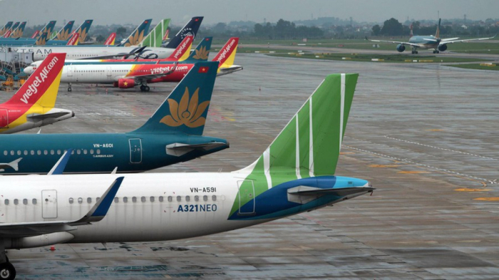 Có hiện tượng “sốt” vé máy bay đến các điểm du lịch trong nước.