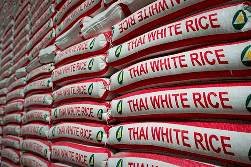 Cơ chế giảm thuế phí xuất khẩu gạo sẽ góp phần tăng khả năng cạnh tranh của mặt hàng gạo Thái Lan trên thị trường quốc tế. Ảnh: T.L