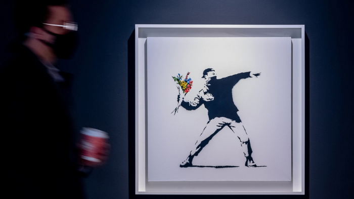 Bức tranh của Banksy có tên 