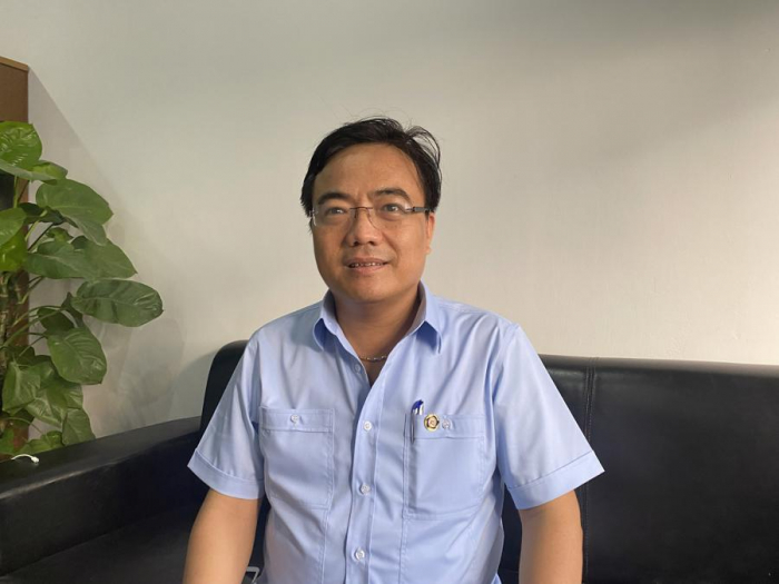 Ông Hồ Ngọc Anh, Chủ tịch HĐQT Tổng Công ty cơ khí xây dựng Thăng Long