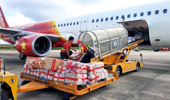 Vietjet Air có nguồn thu lớn từ vận tải hàng hóa trong năm 2020.