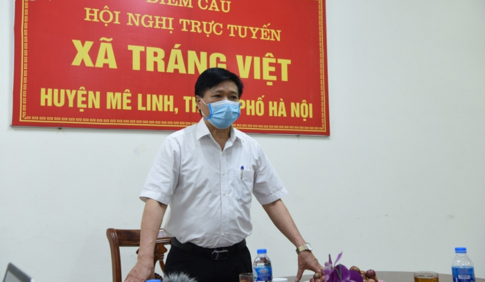 Ông Phùng Minh Chiến – Phó Chủ tịch HĐND huyện Mê Linh, Chủ tịch Ủy ban bầu cử huyện Mê Linh.