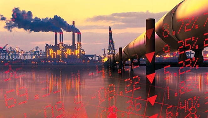 Chứng khoán châu Á giảm điểm, dầu thô tăng giá gần 1%. Ảnh: T.L