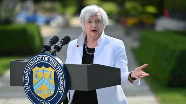 Bộ trưởng Tài chính Mỹ Janet Yellen. Ảnh: CNBC.