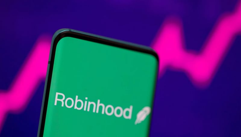 Robinhood thu 2,1 tỷ USD trong IPO đình đám nhất nước Mỹ. Ảnh: Reuters.