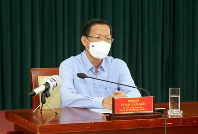 Phó Bí thư Thường trực Thành ủy TP.HCM Phan Văn Mãi.