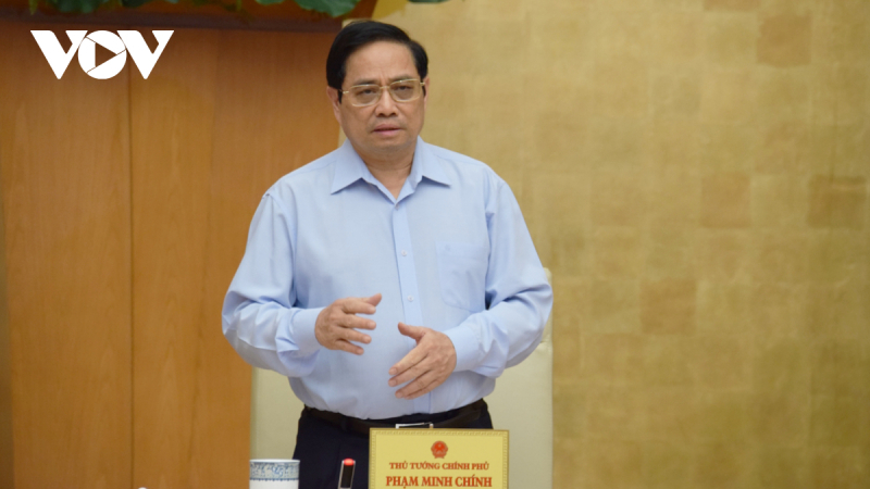 Thủ tướng Chính phủ Phạm Minh Chính. Ảnh: Vũ Khuyên