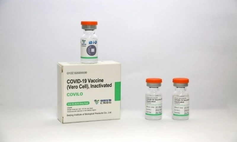 Vaccine Vero Cell của Sinopharm. Ảnh: T.L