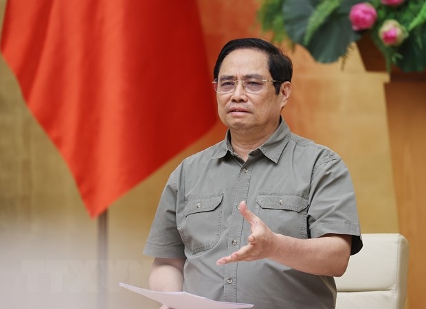 Thủ tướng Phạm Minh Chính. Ảnh: TTX.