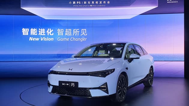 Công ty sản xuất xe điện của Trung Quốc, Xpeng (start-up), được niêm yết tại Mỹ cho biết, họ đã sản xuất được 100.000 chiếc xe chỉ sau 6 tháng thành lập công ty. Ảnh: CNBC.