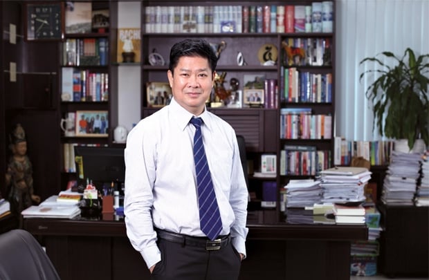 Ông Phạm Minh Thuận - Chủ tịch Hội đồng quản trị Công ty cổ phần phát hành sách TPHCM (Fahasa). Ảnh: NVCC.
