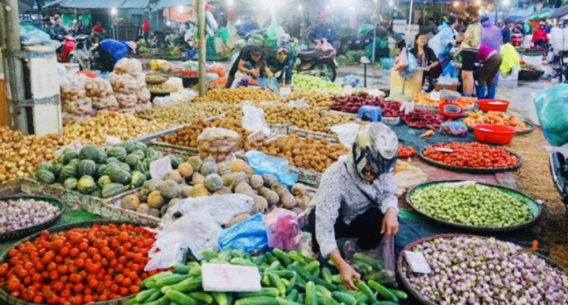 Pháp mong muốn triển khai xây dựng một chợ đầu mối nông sản tại Hà Nội. Ảnh: TL.