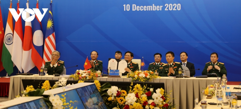 Ngày 10/12/2020, tại Hà Nội, tại Hội nghị Bộ trưởng Quốc phòng các nước ASEAN mở rộng (ADMM+) lần thứ 7 thông qua Tuyên bố chung tầm nhìn chiến lược an ninh của ADMM+.

