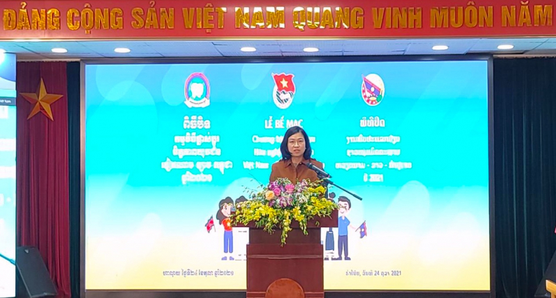 Chị Trịnh Thị Mai Phương cho rằng các đại biểu thanh niên đã mang đến Giao lưu hữu nghị thanh niên 3 nước nhiều kiến nghị, đề xuất, ý tưởng mới