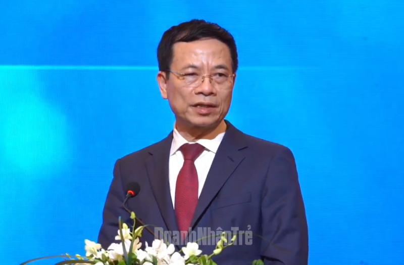 Bộ trưởng Bộ Thông tin và Truyền thông Nguyễn Mạnh Hùng cho biết sẽ đặc biệt chú trọng tới công tác bảo mật thông tin trên không gian mạng trong thời gian tới. Ảnh: DNT.