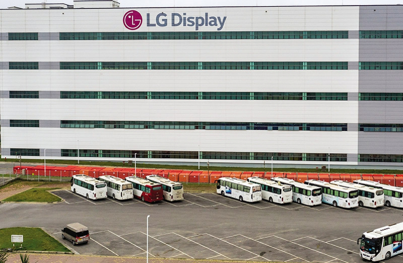 Dự án LG Display Hải Phòng (Hàn Quốc), điều chỉnh tăng vốn đầu tư thêm 2,15 tỷ USD. Ảnh: Báo Đầu tư.
