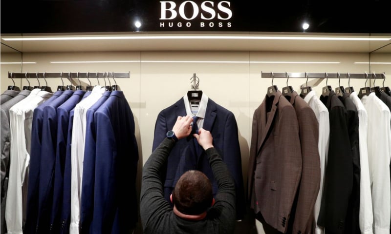 Hugo Boss thành công vượt bậc năm 2021. Ảnh: Reuters.