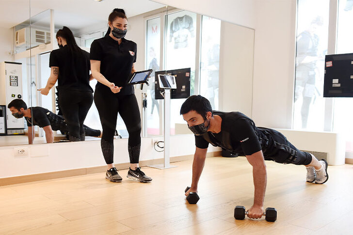 Việc hợp tác với startup công nghệ Delta Trainer đã giúp chuỗi phòng gym hàng đầu thế giới Anytime Fitness duy trì hoạt động, mở rộng khách hàng ngay cả trong mùa dịch. Ảnh: TL.