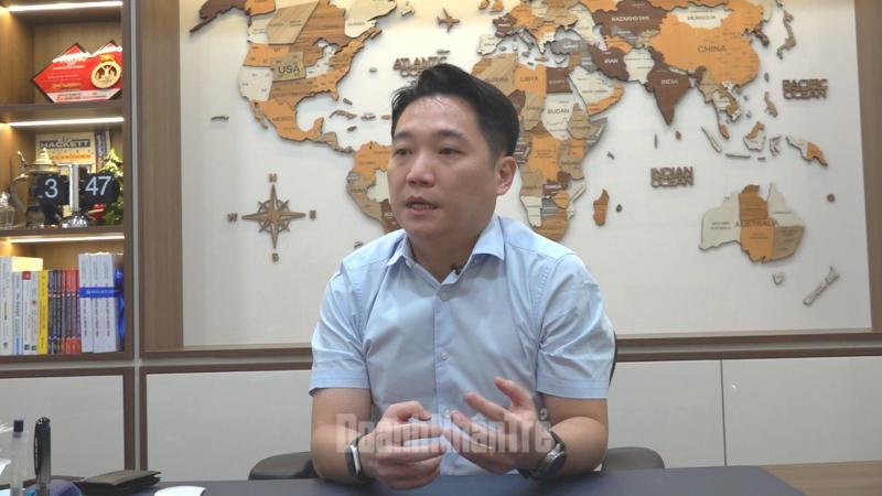 Ông Lê Trương Hiền Hòa – Phó giám đốc Sở du lịch TP.HCM cho biết về kỳ vọng của ngành du lịch TP.HCM. Ảnh: Vĩnh Hy.