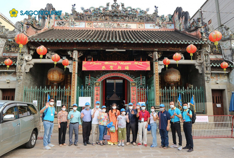 Một trong những điểm đến của tour “Sài Gòn di sản trăm năm” 