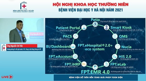 FPT.eHospital 2.0+ - Hệ thống quản ý bệnh viện thông minh, toàn diện được FPT IS bắt đầu xây dựng từ năm 2000