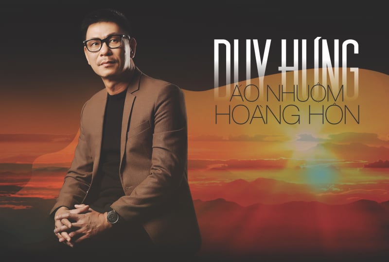 Bìa album mới của ca sĩ doanh nhân Duy Hưng. Ảnh: NVCC