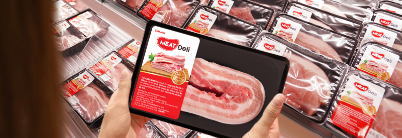 Thịt heo mát phải được vận chuyển và bảo quản ở nhiệt độ từ 0 độ C đến 4 độ C. Ảnh: DNCC