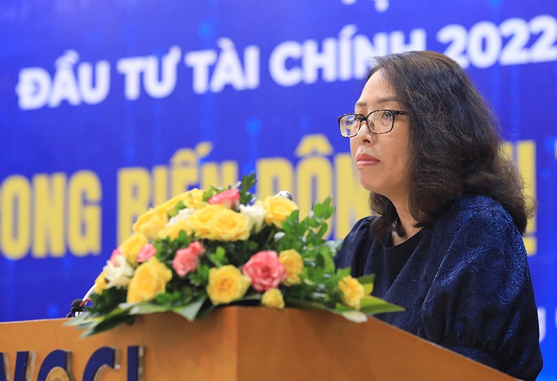 Bà Tạ Thanh Bình, Vụ trưởng Vụ Phát triển thị trường chứng khoán, UBCKNN.