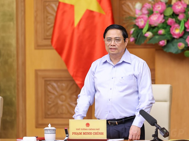 Theo Thủ tướng Phạm Minh Chính, khối lượng vốn phải giải ngân rất lớn so với các năm trước, đòi hỏi phải có những thay đổi về cách làm. Ảnh: VGP
