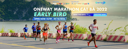 Giải chạy OneWay Marathon Cát Bà 2022.