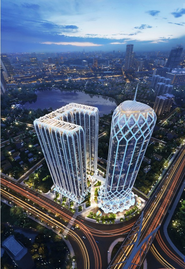 Toàn cảnh dự án Diamond Crown Hai Phong của chủ đầu tư Hải Phòng Invest.