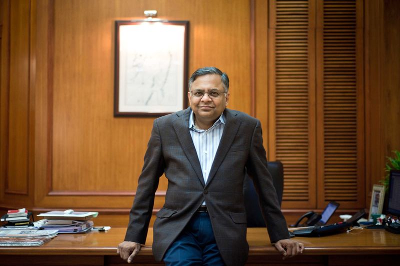 Chủ tịch đương nhiệm Tập đoàn Tata Group, Natarajan Chandrasekaran, người đứng đằng sau cuộc hồi sinh của Air India. Ảnh: Bloomberg