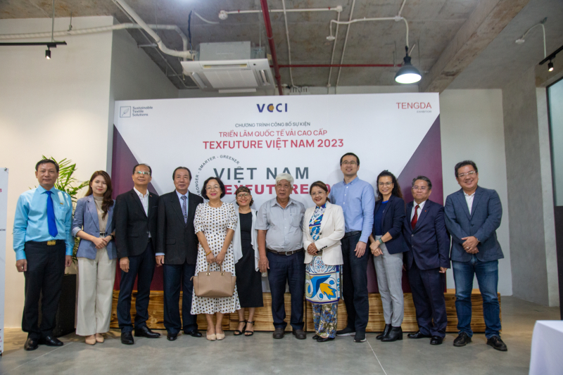 Triển lãm Texfuture Việt Nam 2023 không chỉ tăng cường năng lực cạnh tranh, hỗ trợ xúc tiến xuất khẩu cho các doanh nghiệp dệt may mà còn mở rộng mạng lưới kết nối đến các ngành nghề có liên quan . Ảnh: BTC