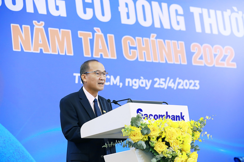 Ông Dương Công Minh, Chủ tịch HĐQT Sacombank chia sẻ, năm 2023 sẽ là thời gian cuối cùng để Sacombank tái cơ cấu