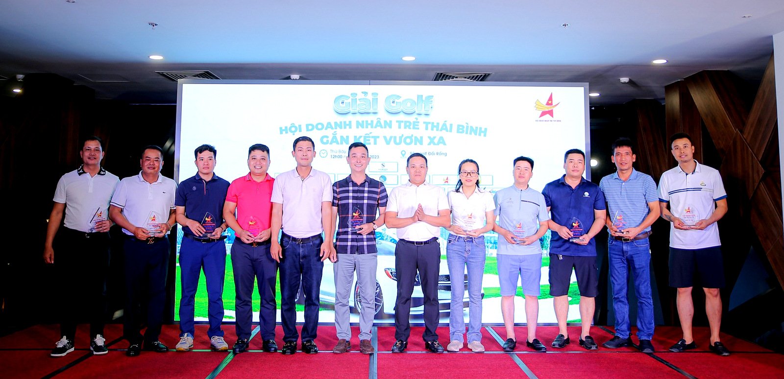 Các Nhà tài trợ cho giải Golf “Doanh nhân trẻ Thái Bình - Gắn kết vươn xa”.