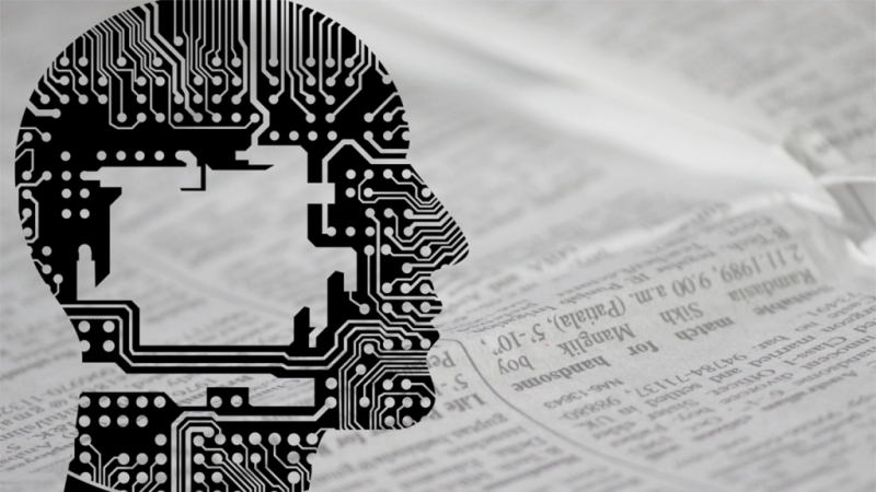 Liệu AI có thể làm cho ngành báo chí phụ thuộc quá nhiều vào công nghệ không? Ảnh rjionline.org