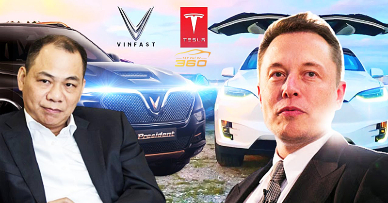 Tesla và Vinfast đều đang chạy đua giảm giá để tiếp cận người dùng. Ảnh: T.L.