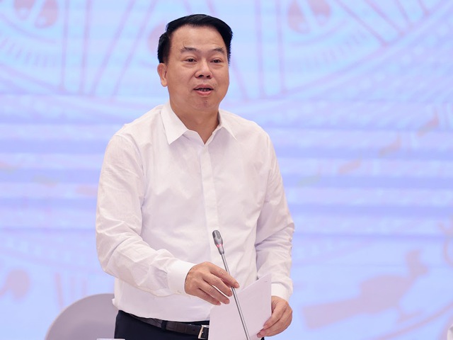 Thứ trưởng Bộ Tài chính Nguyễn Đức Chi. Ảnh: VGP