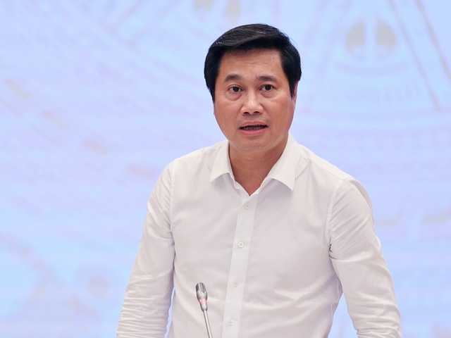 Thứ trưởng Bộ Xây dựng Nguyễn Tường Văn. Ảnh: VGP