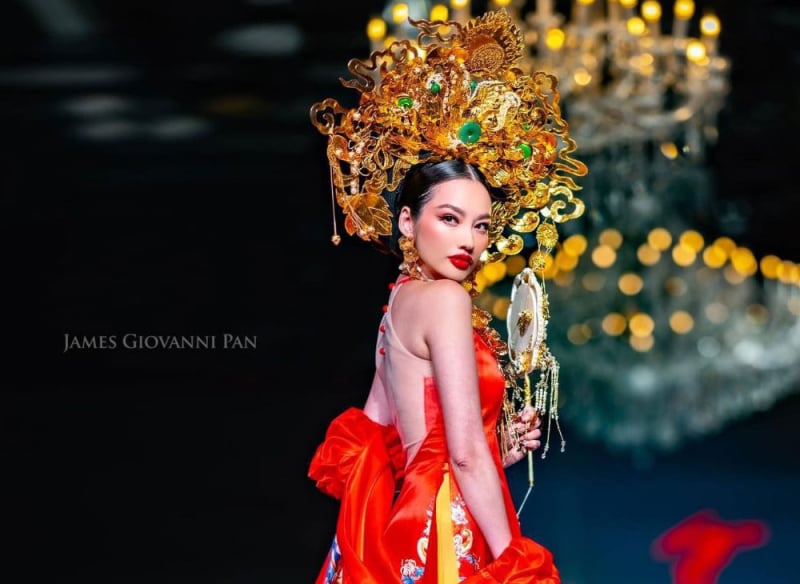 Người mẫu Trúc Diễm