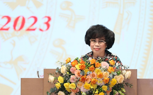 Bà Thái Hương, Chủ tịch Hội đồng Chiến lược Tập đoàn TH, Chủ tịch Hiệp hội Nữ doanh nhân Việt Nam: 