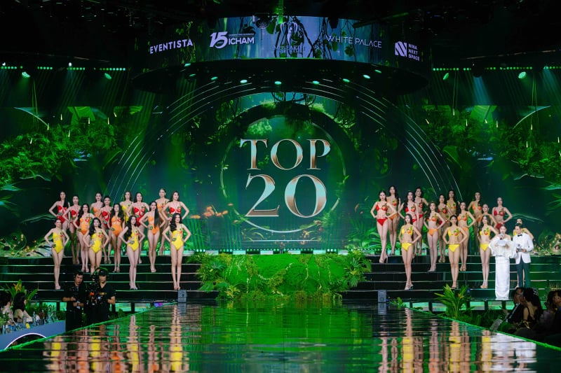 Top 20 trong phần thi Bikini